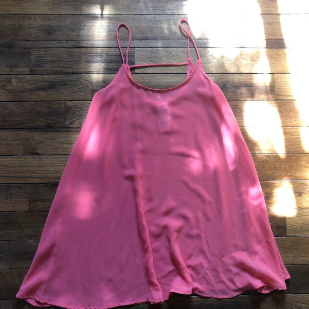 *SALE* Free People Strap Back Slip Dress Pink